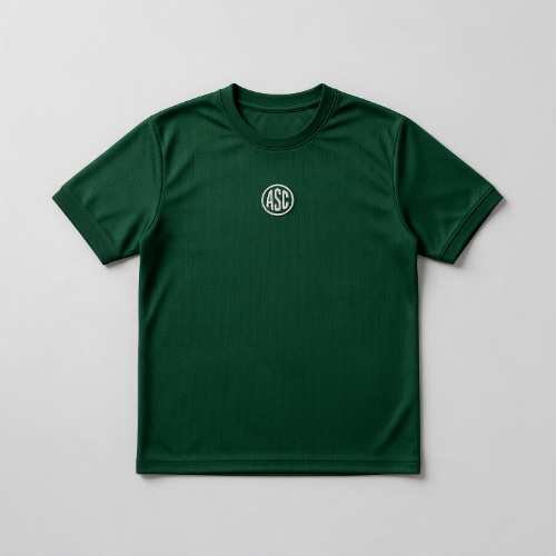 Illustration d'un maillot de club personnalisé avec logo brodé, exemple de produit proposable dans une boutique en ligne association Markage.TOP